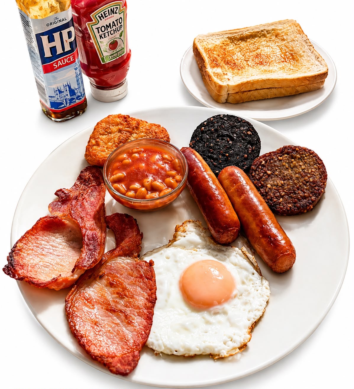 Full Irish breakfast plate