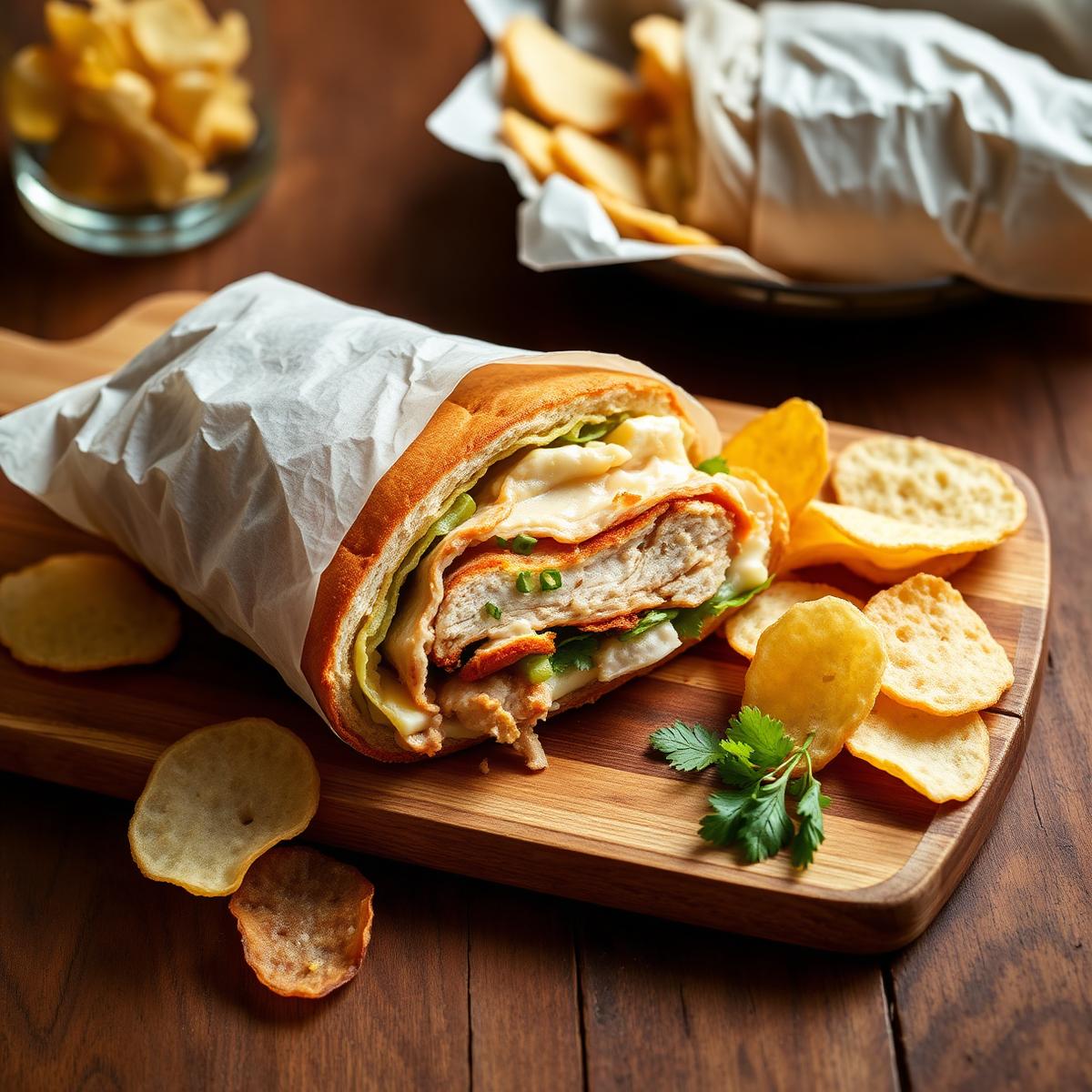 Chicken fillet roll for the course